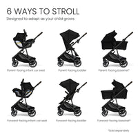 Britax Prism Full-Size Travel System with Willow S Infant Car Seat + Alpine Base