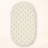 Oilo Lily of the Valley Convertible Moses Basket Sheet & Extra Small Changing Pad Cover
