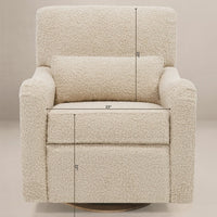 Oilo Teddy Gliding Swivel Nursery Recliner