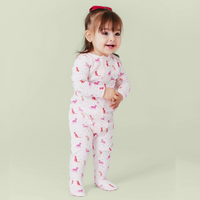 Magnetic Me Cheetah Bonita Organic Cotton Magnetic Parent Favorite Footie