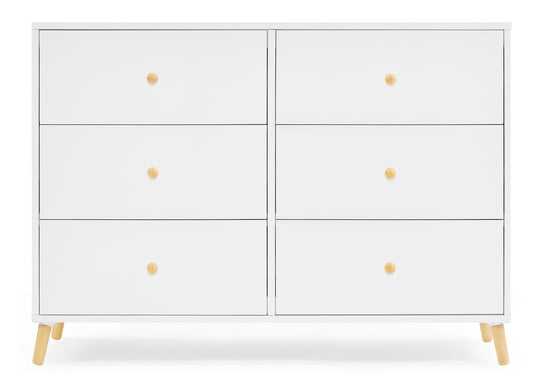 Delta Children Essex 6 Drawer Dresser with Interlocking Drawers (RTA)