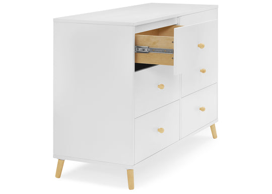 Delta Children Essex 6 Drawer Dresser with Interlocking Drawers (RTA)