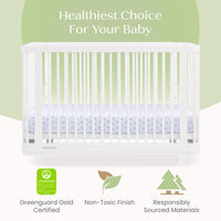 Delta Children Nest 4-in-1 Convertible Crib