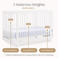 Delta Children Nest 4-in-1 Convertible Crib