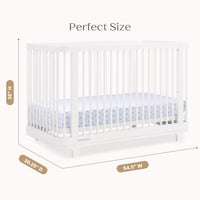 Delta Children Nest 4-in-1 Convertible Crib