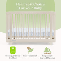 Delta Children Nest 4-in-1 Convertible Crib