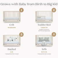 Delta Children Nest 4-in-1 Convertible Crib