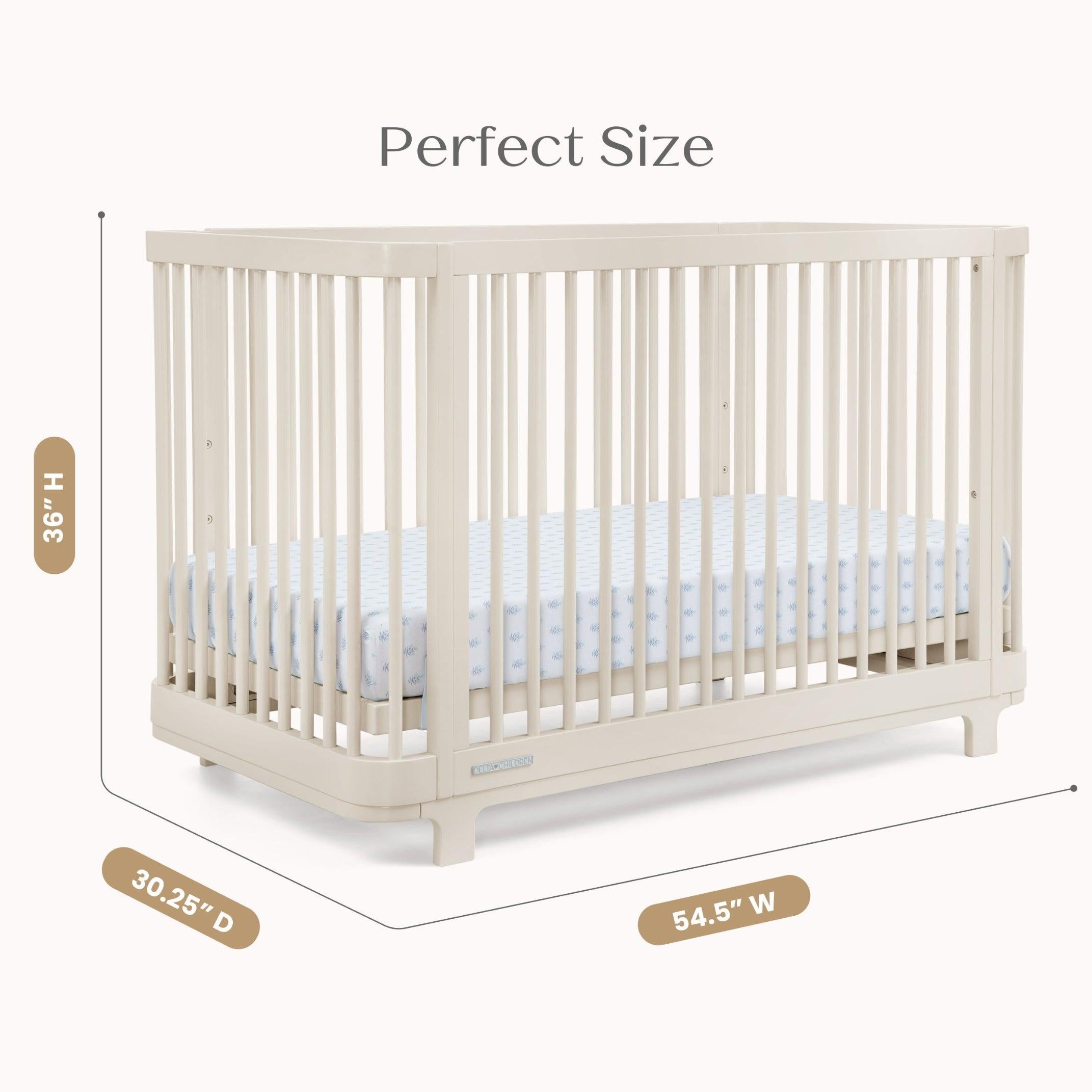 Delta Children Nest 4-in-1 Convertible Crib