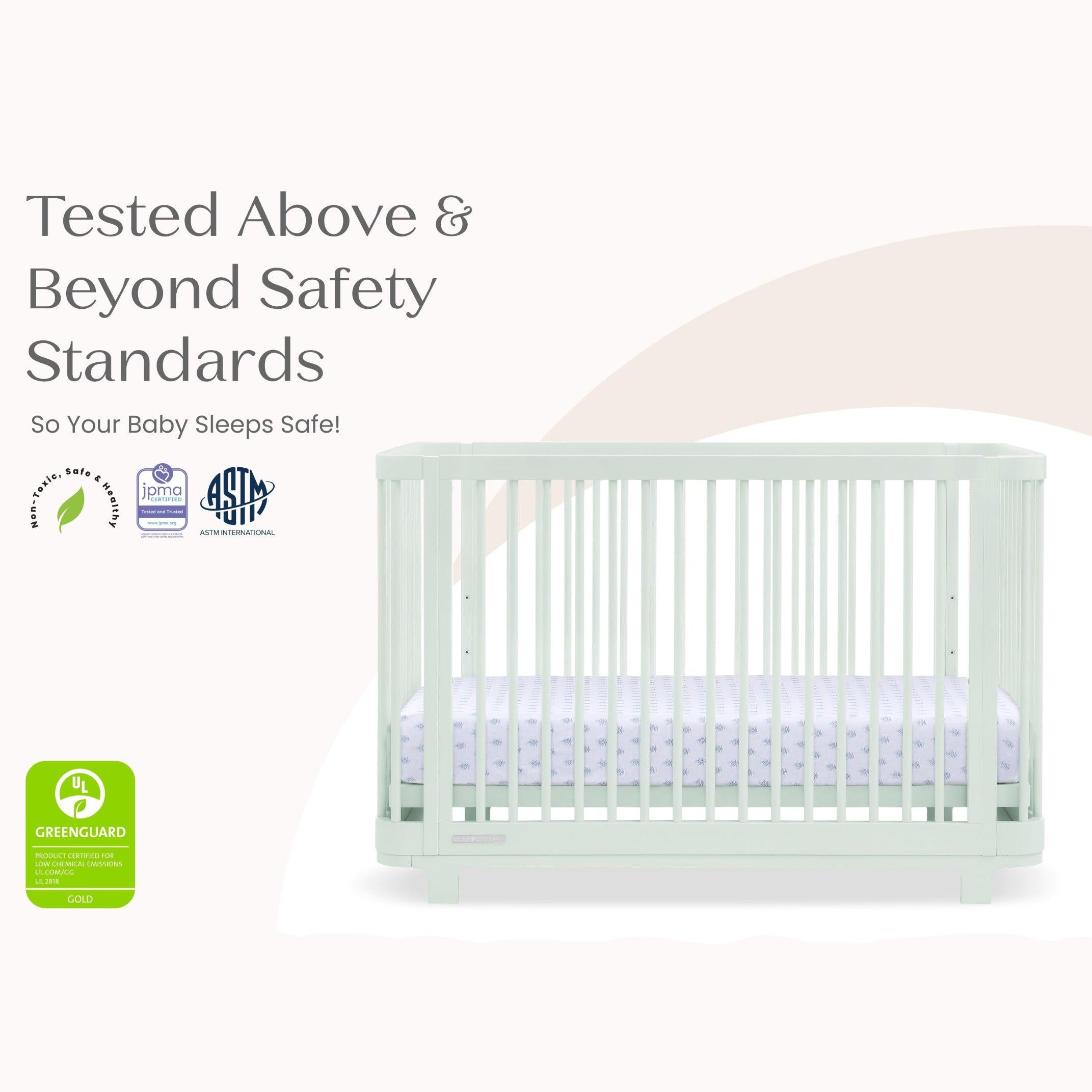 Delta Children Nest 4-in-1 Convertible Crib