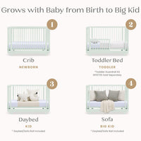 Delta Children Nest 4-in-1 Convertible Crib