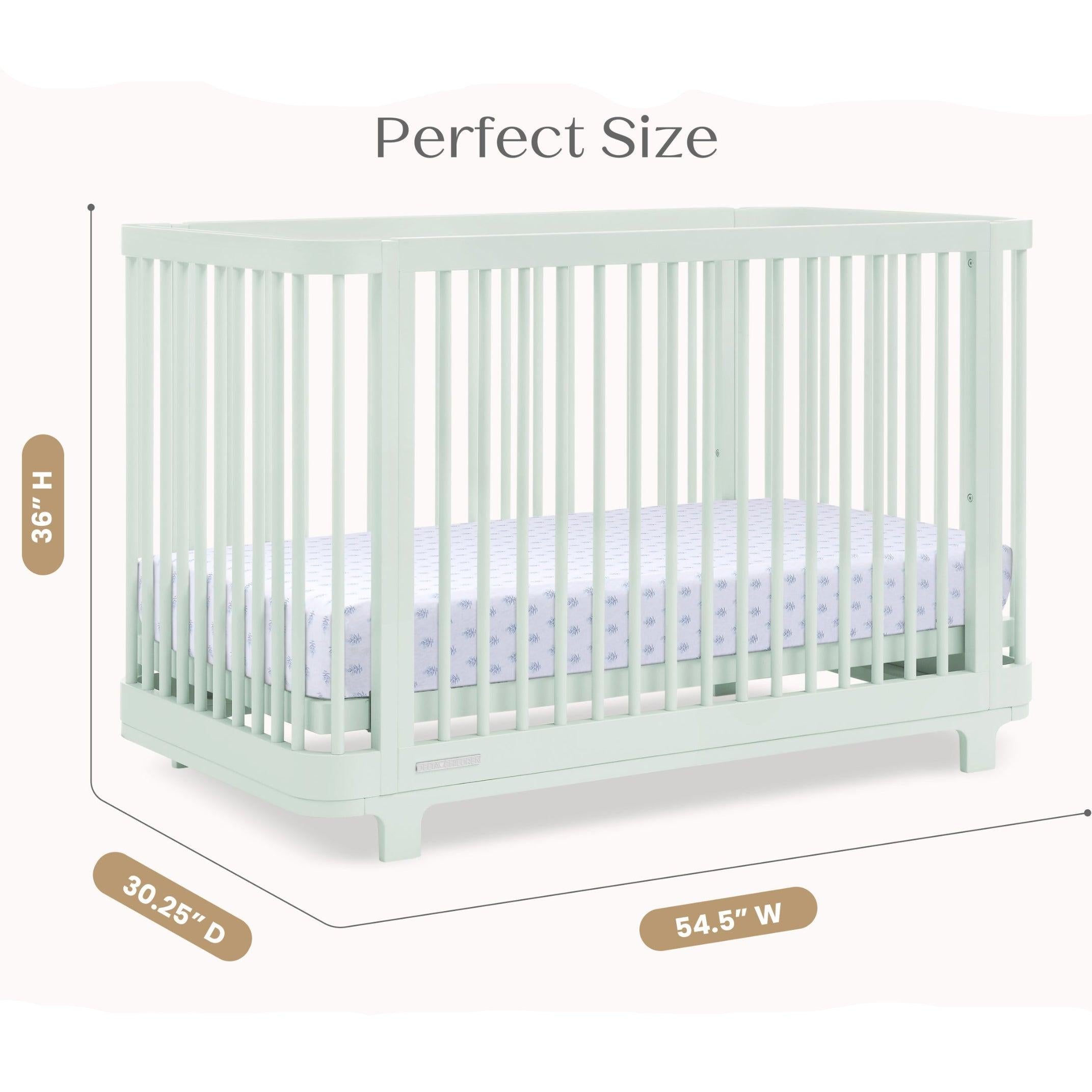 Delta Children Nest 4-in-1 Convertible Crib