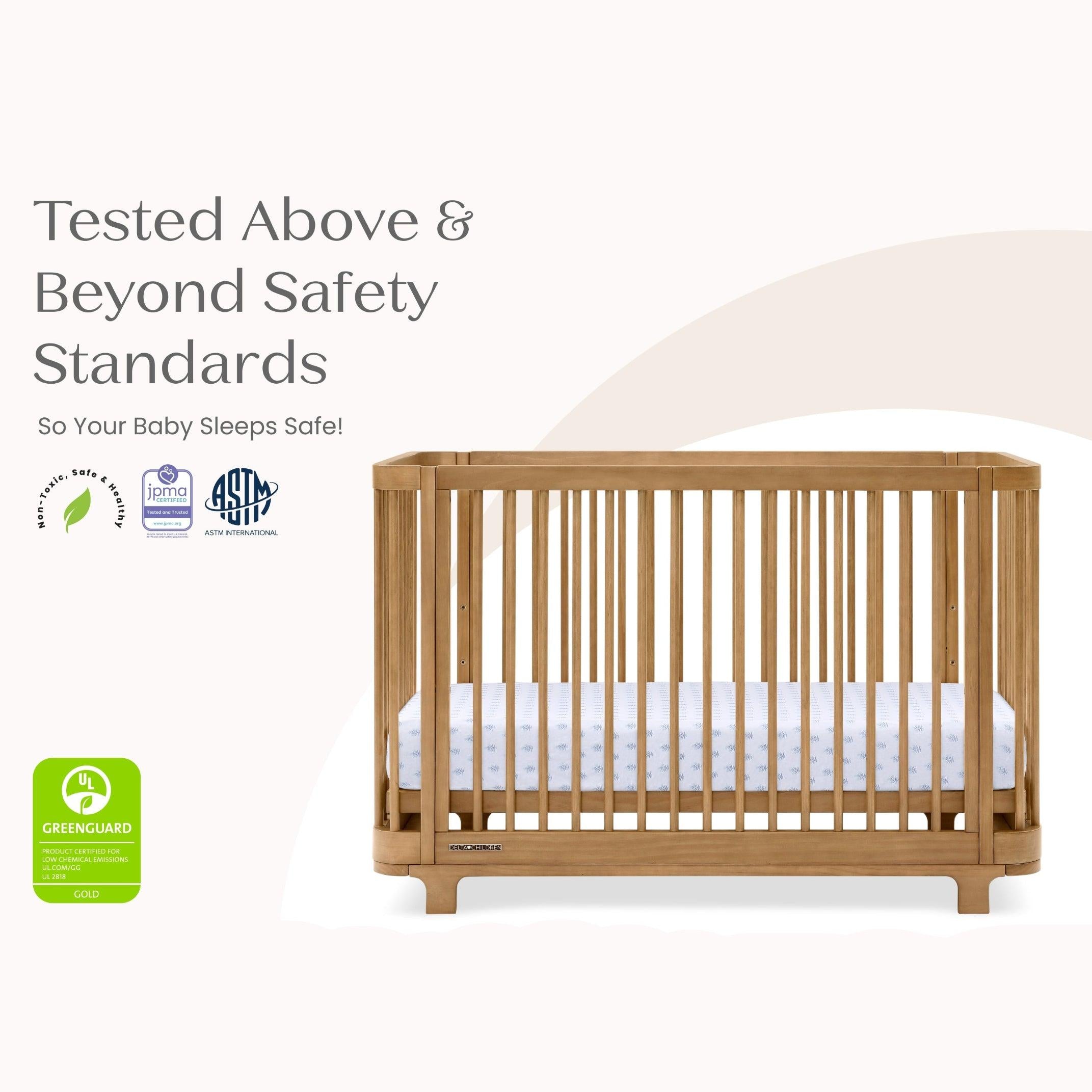 Delta Children Nest 4-in-1 Convertible Crib