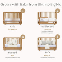 Delta Children Nest 4-in-1 Convertible Crib