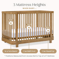 Delta Children Nest 4-in-1 Convertible Crib