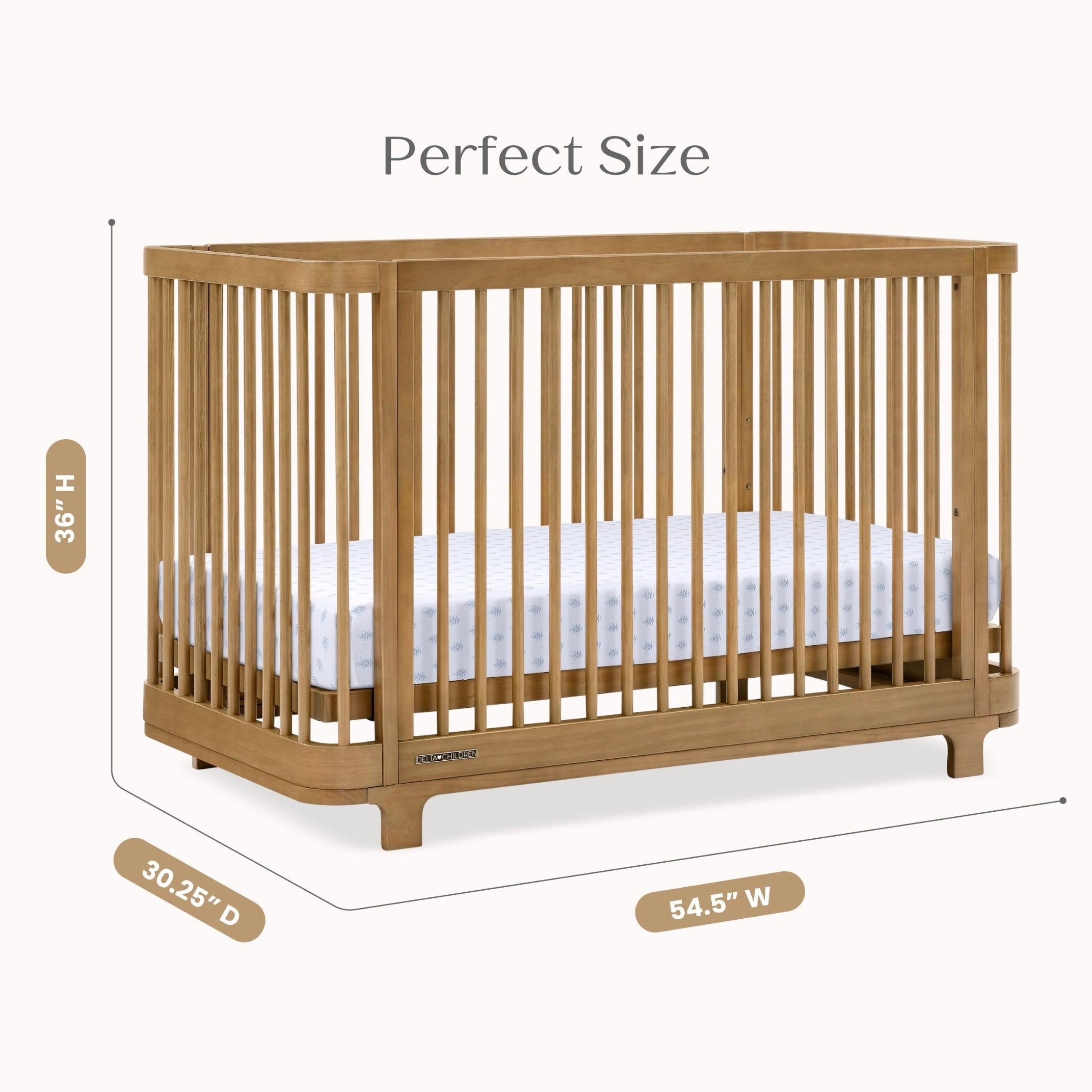 Delta Children Nest 4-in-1 Convertible Crib