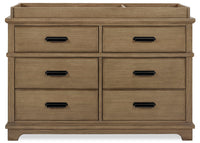 Delta Children- Asher 6 Drawer Dresser with Changing Top