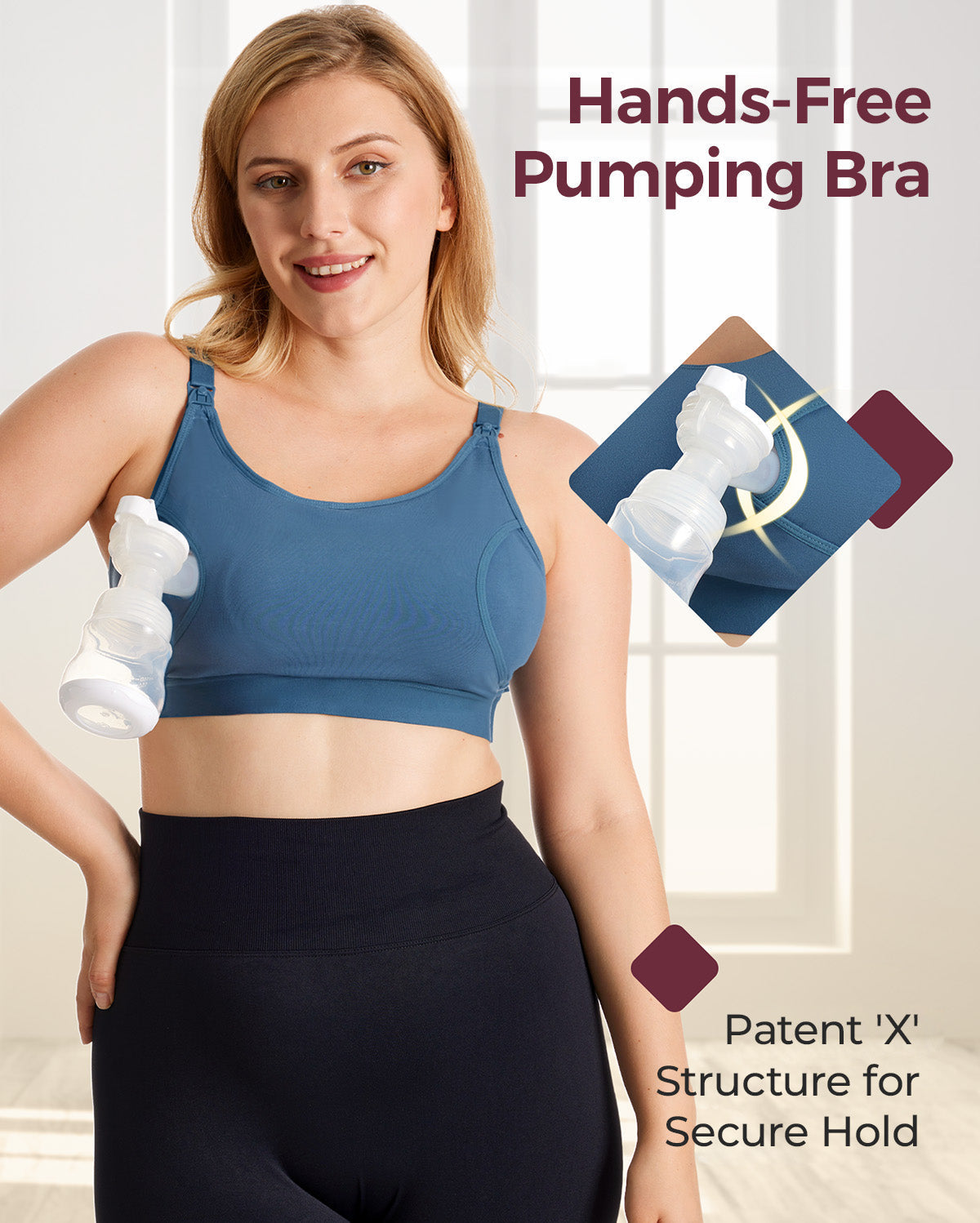 Momcozy The Original: Our Basic Pumping Bra (YN08)