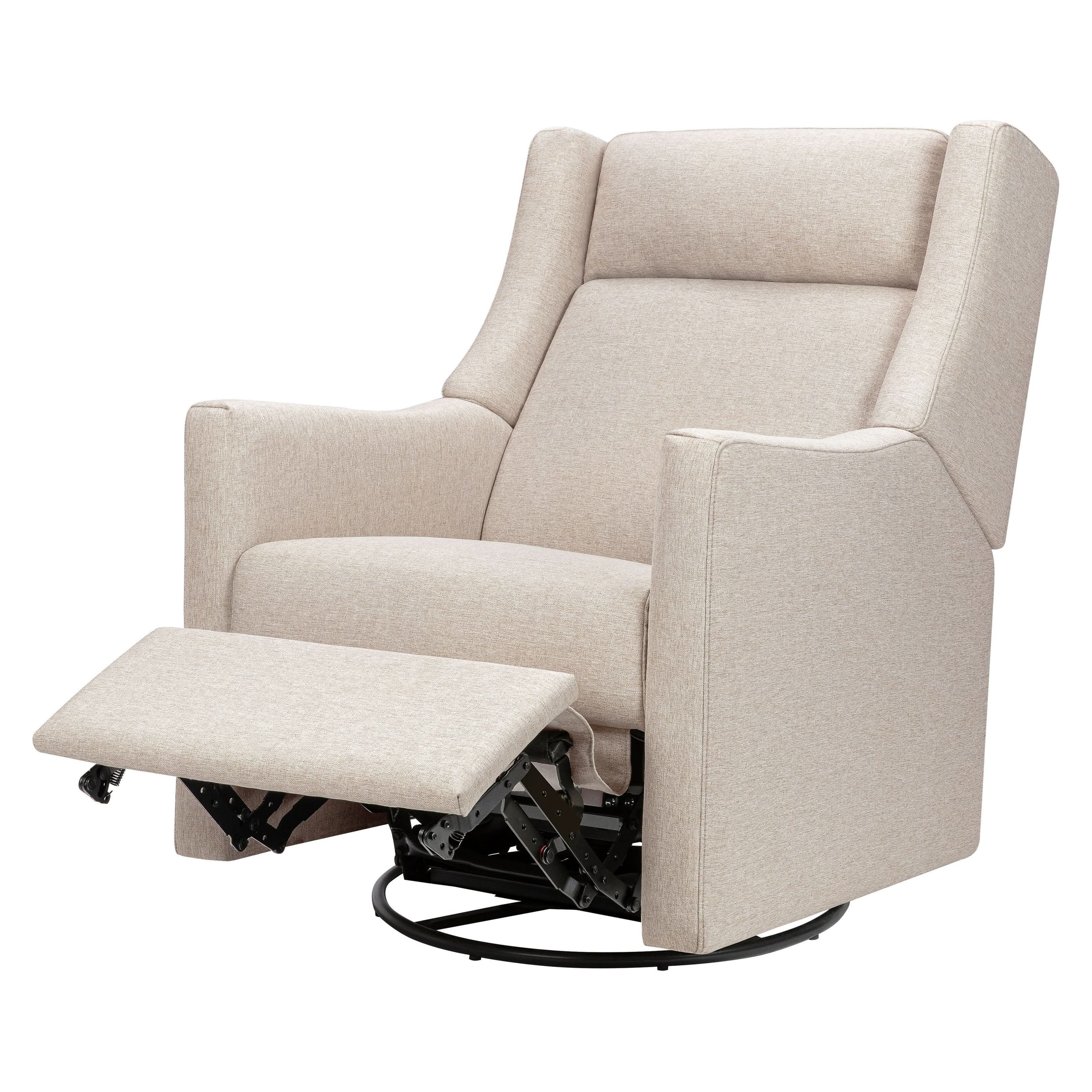 Babyletto Kiwi Deluxe Power Recliner & Swivel Glider with Heat and Massage