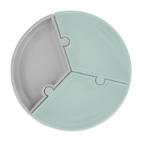 PUZZLE Stay-Put Suction Detachable Silicone Plate