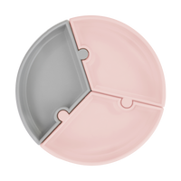 PUZZLE Stay-Put Suction Detachable Silicone Plate