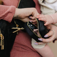 Take Anywhere Clip-On Pouch – Pacifier & Essentials Case