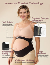 Momcozy BumpEase Ergonest Maternity Belly Band