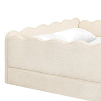 Babyletto Rizo Montessori-Inspired Full Floor Bed with Guardrails