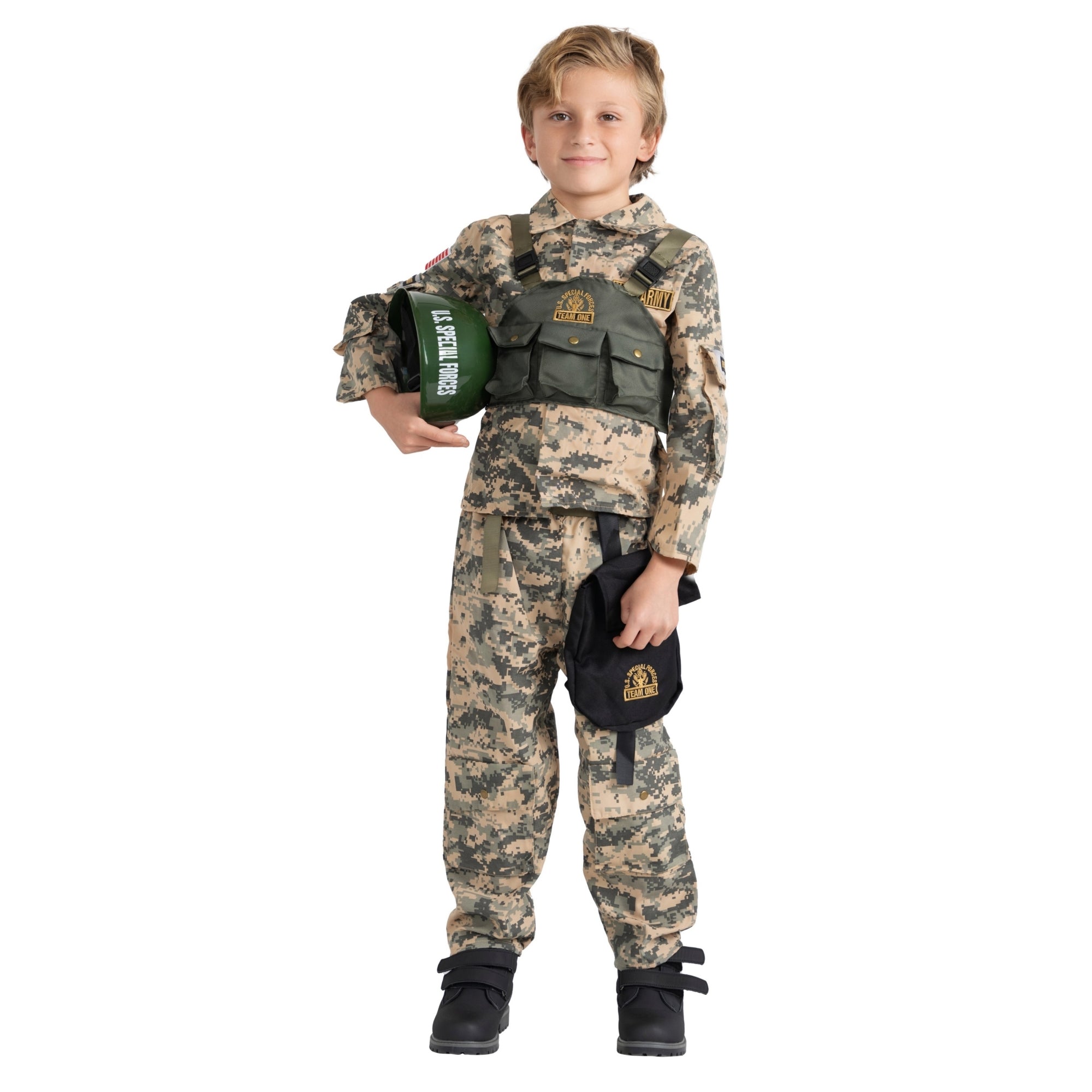 Dress Up America Army Soldier Costume - Kids