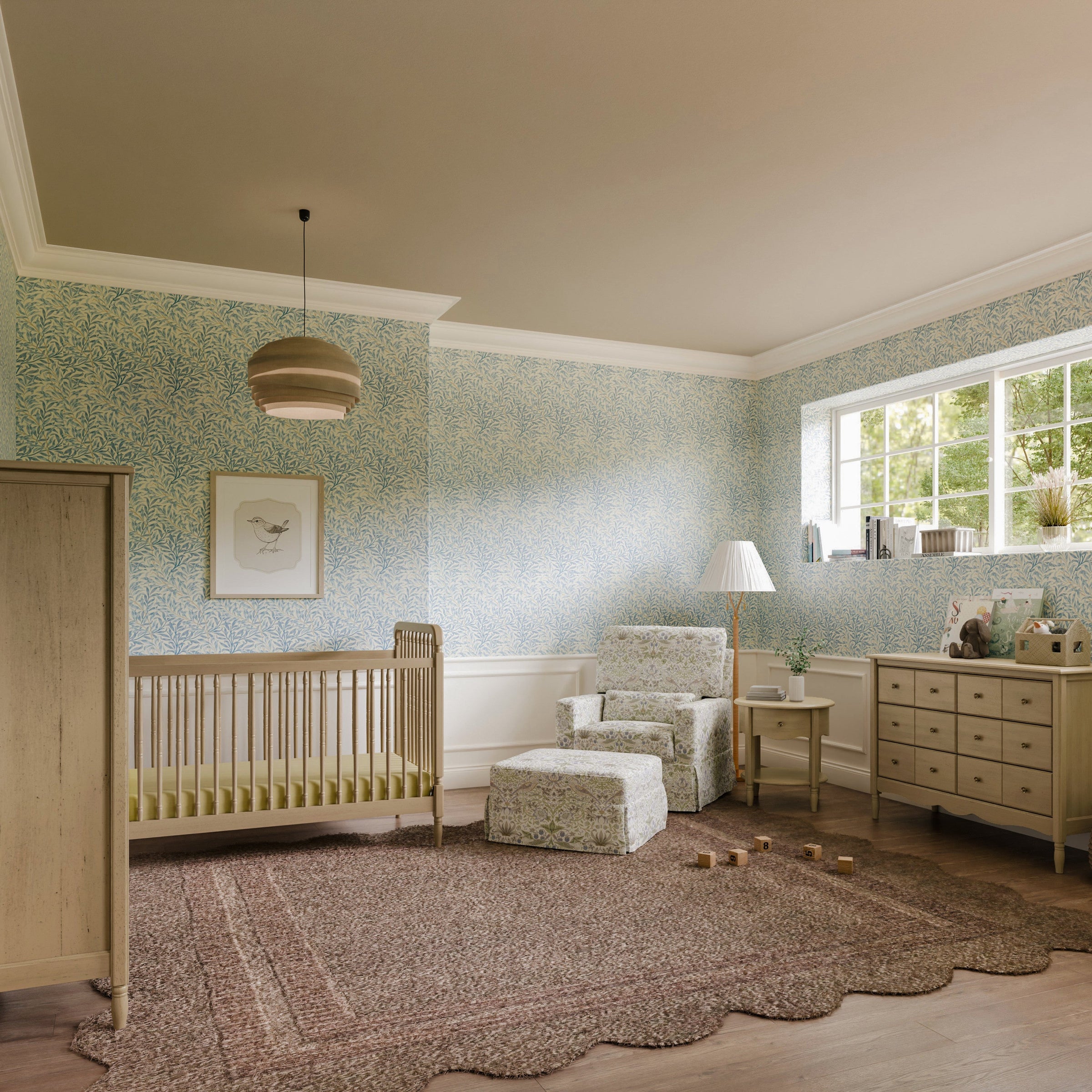 Morris & Co. x Namesake Crawford Gliding Ottoman