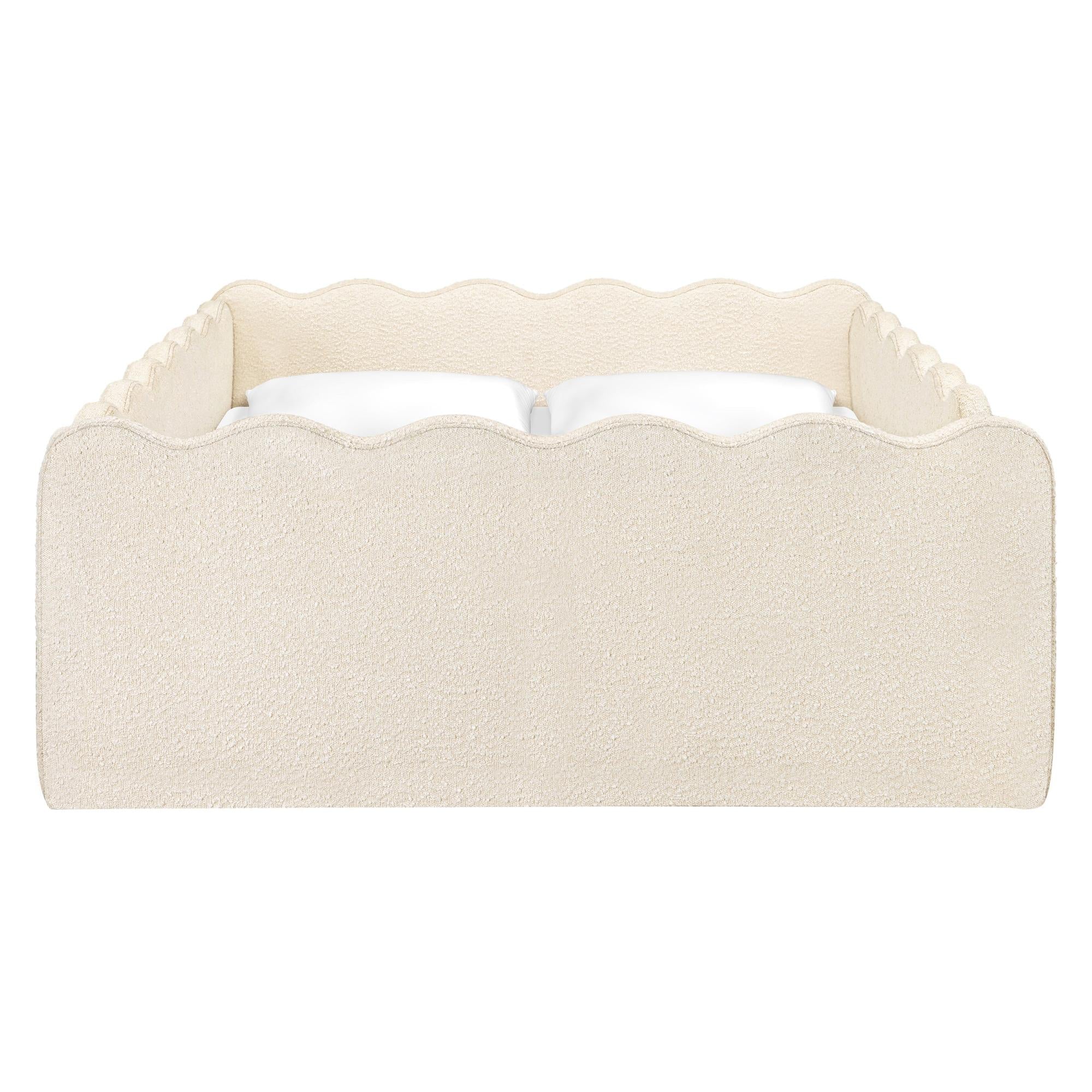 Babyletto Rizo Montessori-Inspired Full Floor Bed with Guardrails