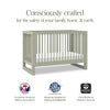 Namesake Nantucket 3-in-1 Convertible Crib with Toddler Bed Conversion Kit