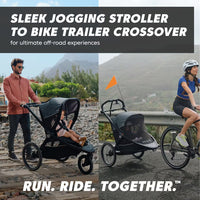 Baby Jogger City Prix Jogger + BIke Trailer + Shield Bundle