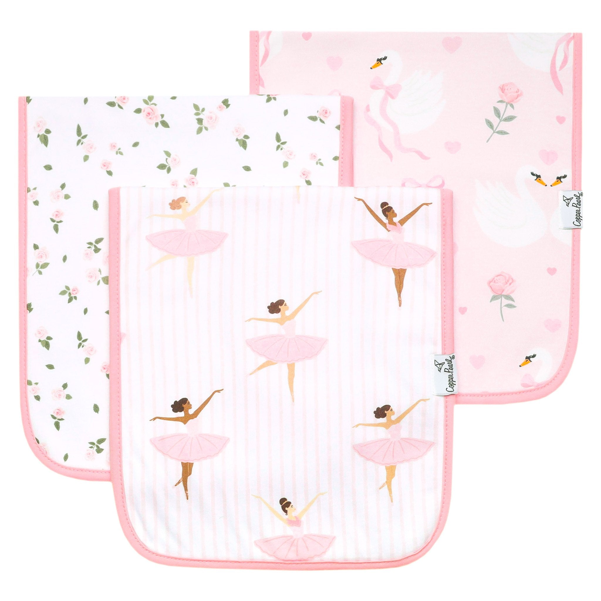 Copper Pearl Premium Burp Cloths | Katerina