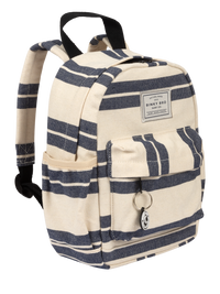 Kids Backpack (Navy Striped Canvas)