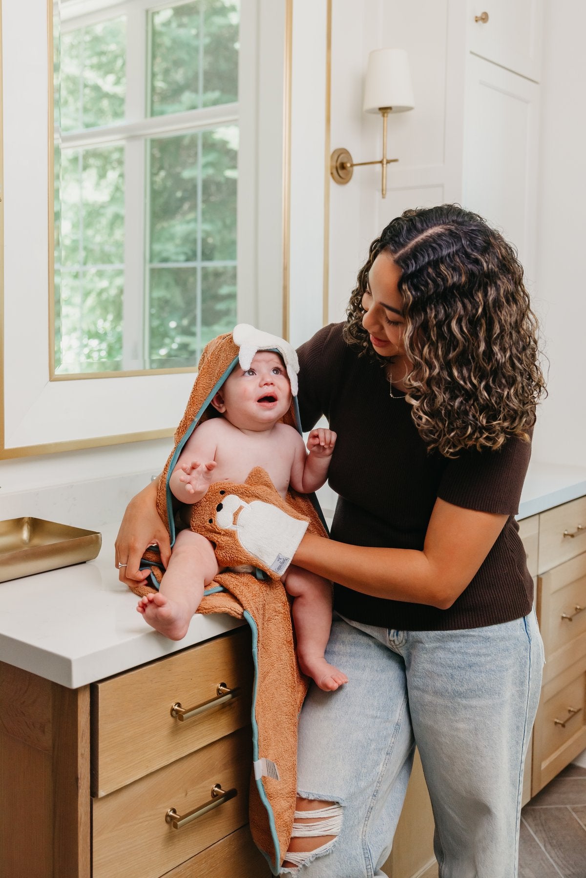 Copper Pearl Wash Mitt