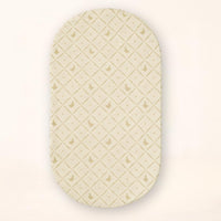 Oilo Butter Yellow Duck Convertible Moses Basket Sheet & Extra Small Changing Pad Cover