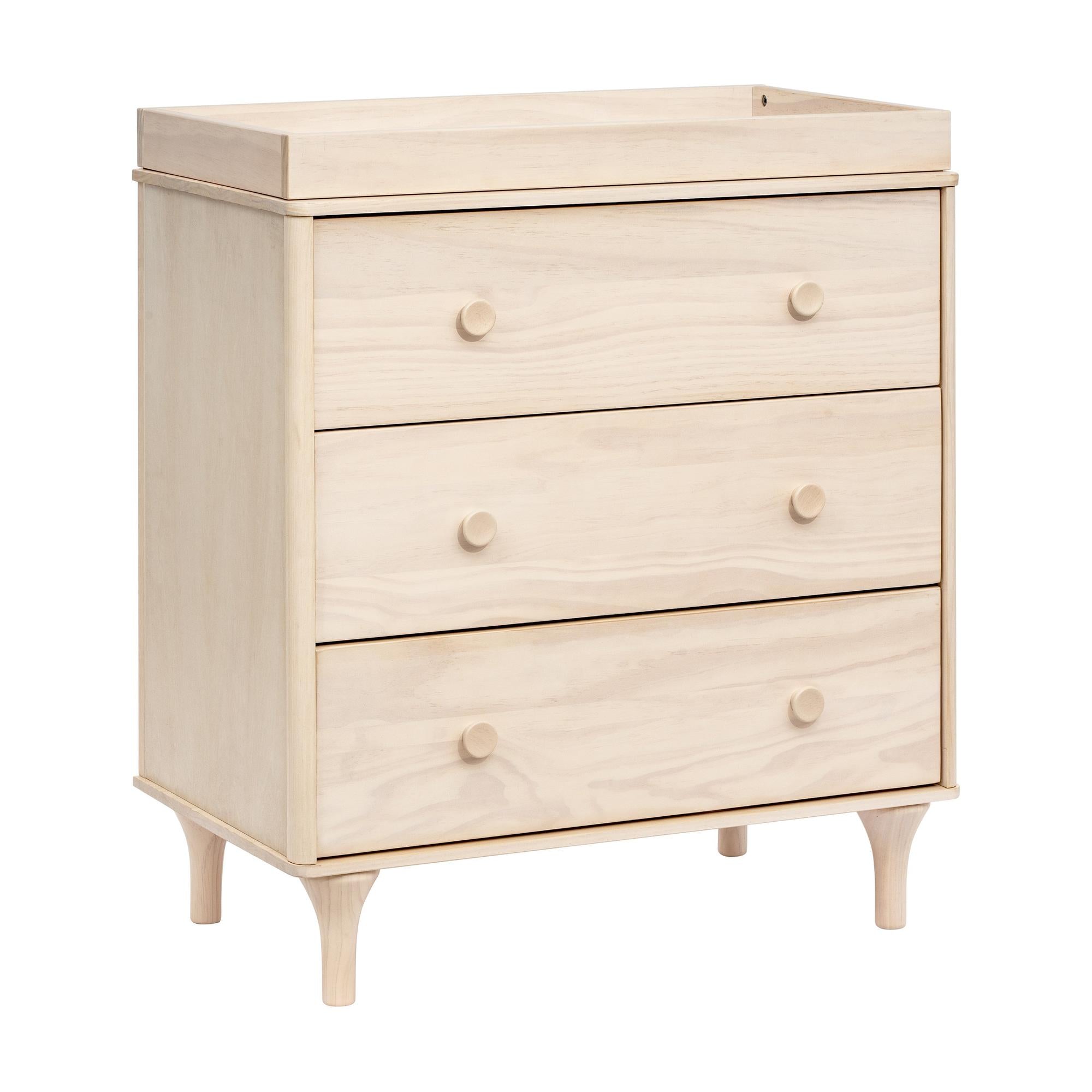 Babyletto Lolly 3-Drawer Changer Dresser with Removable Changing Tray (RTA)