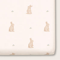 Oilo Bunny Crib Sheet