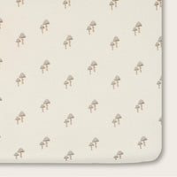 Oilo Mushroom Crib Sheet