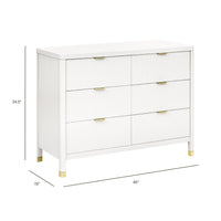 Namesake Brimsley Tambour 6-Drawer Dresser