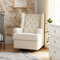 Namesake Harbour Electronic Recliner and Swivel Glider in Eco-Performance Fabric with USB port | Water Repellent & Stain Resistant