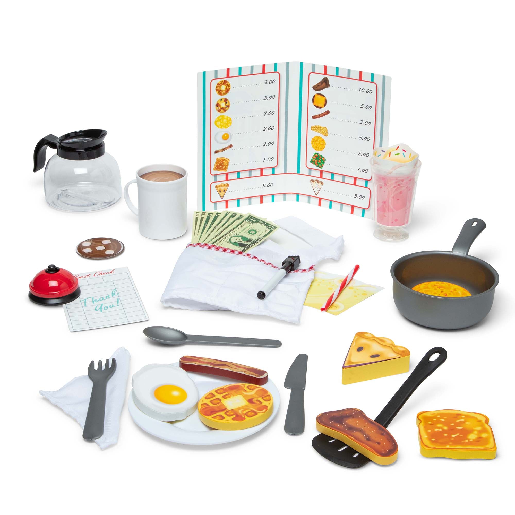 Melissa & Doug Star Diner Restaurant Play Set