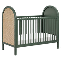 Babyletto Bondi Cane 3-in-1 Convertible Crib with Toddler Bed Conversion Kit