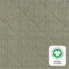 Babyletto Matcha Quilted Changing Pad Cover in GOTS Certified Organic Muslin Cotton