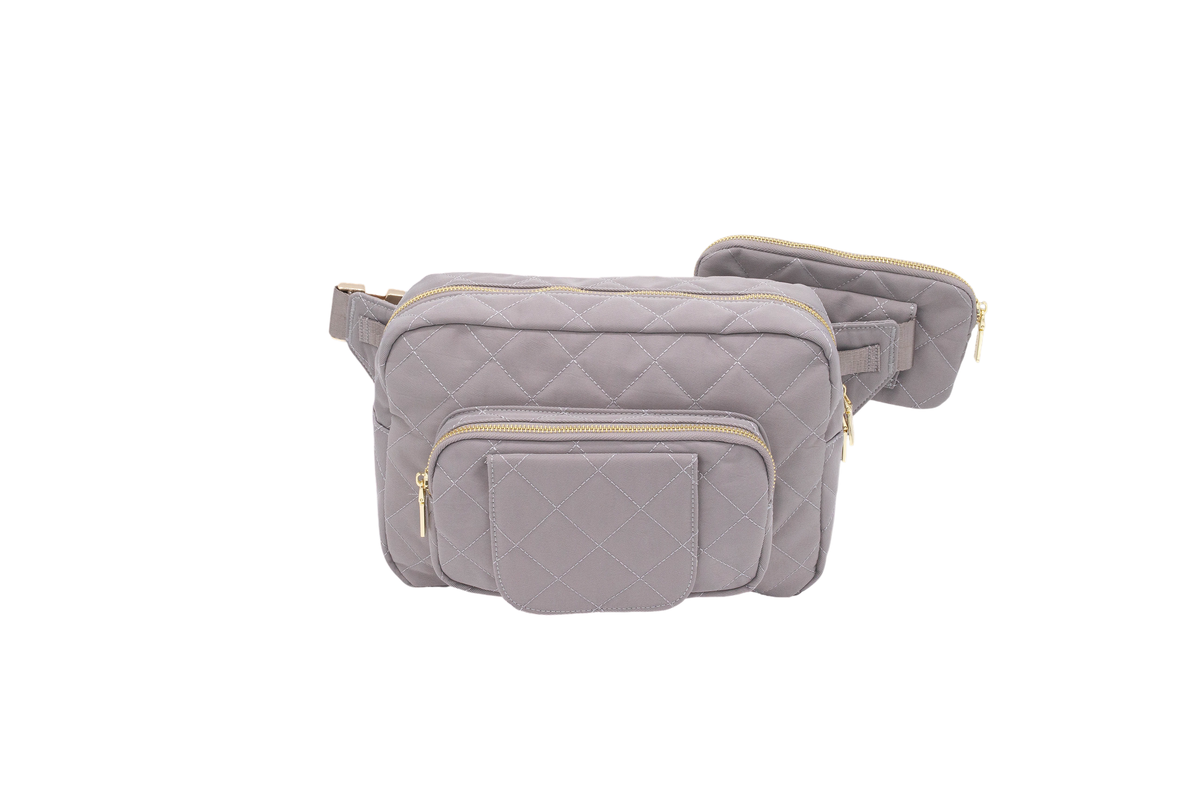 Jetsetter Mini Diaper Bag with Wipes Pocket – Black