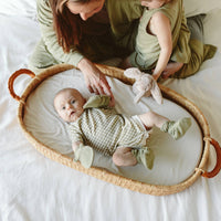 STAY ON BABY MITTS | ARTICHOKE