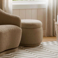 Babyletto Enoki Storage Ottoman in Boucle