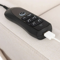 Babyletto Kiwi Deluxe Power Recliner & Swivel Glider with Heat and Massage