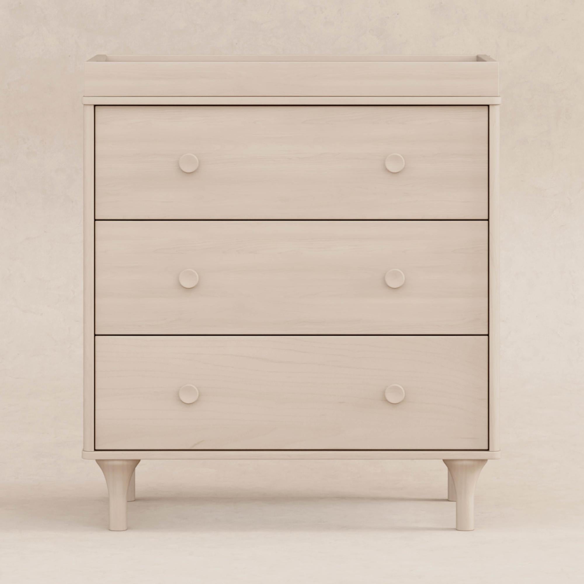 Babyletto Lolly 3-Drawer Changer Dresser with Removable Changing Tray (RTA)