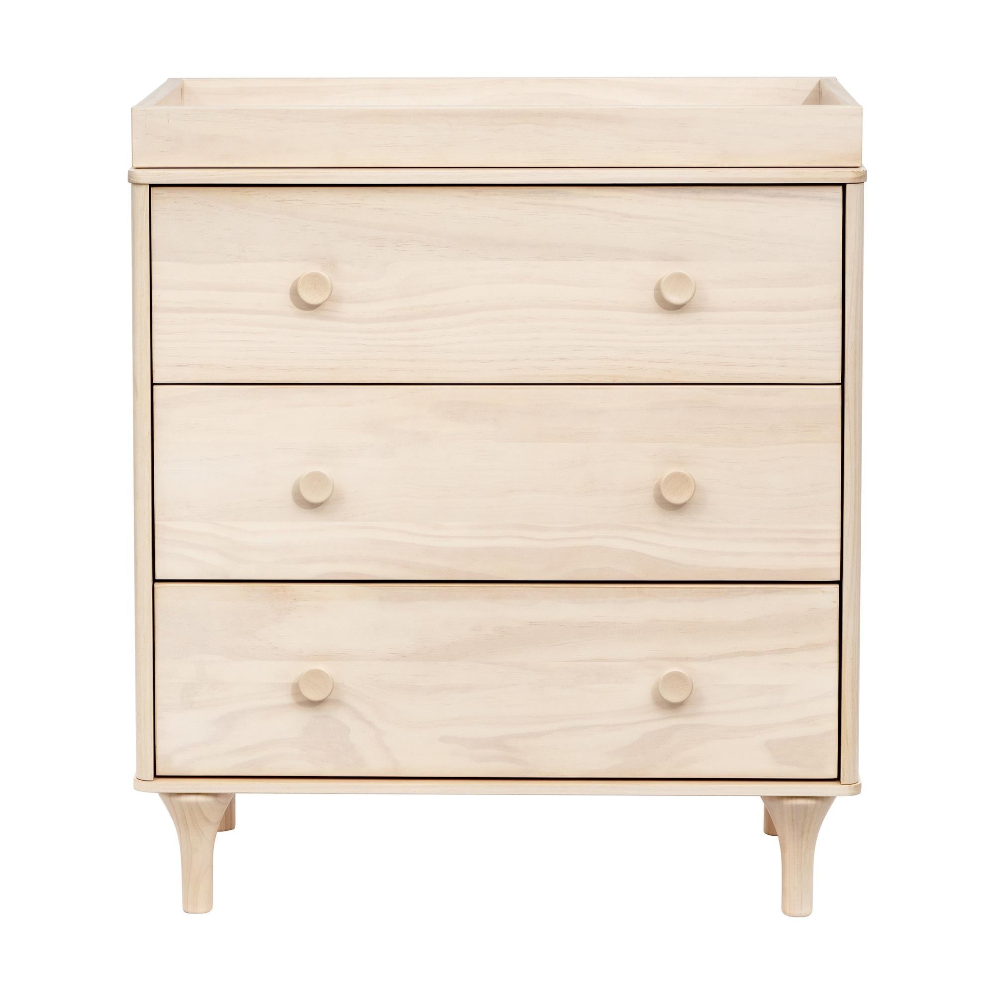 Babyletto Lolly 3-Drawer Changer Dresser with Removable Changing Tray (RTA)